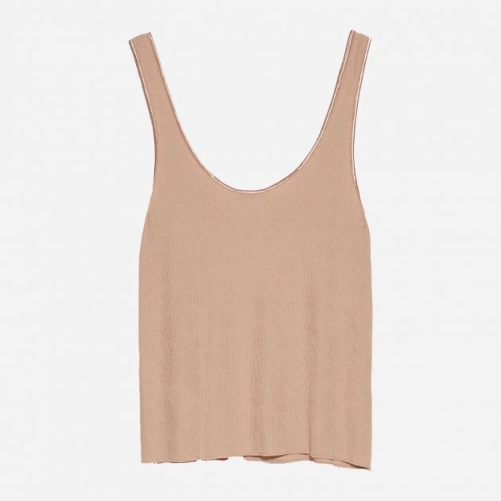 Zara Ribbed Knit Tank - Picture 5 of 10